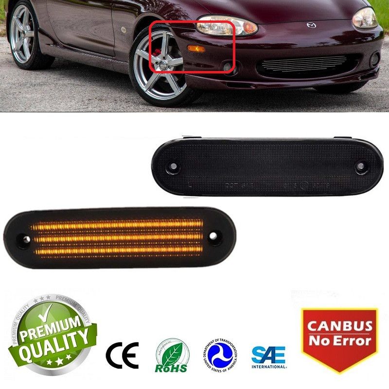 LED SIJALICE, BOCNI MARKERI NA BRANIKU - PREDNJI (SMOKE LENS) - MAZDA PL2201C87 Beograd Zemun